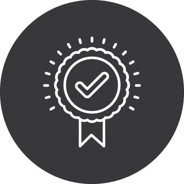 Rozet vektör simgesini kontrol et