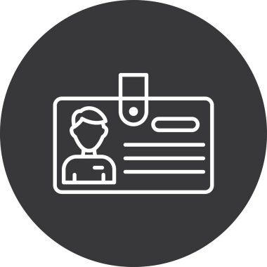 Kartvizitin vektör illüstrasyonu