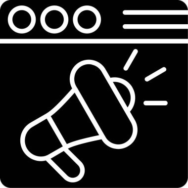 seo modern simgesinin vektör illüstrasyonu