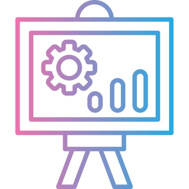 seo modern simgesinin vektör illüstrasyonu