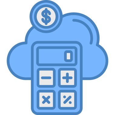 bankacılık simgesi vektör illüstrasyonu