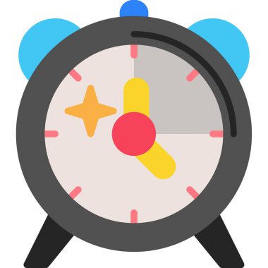 Alarm saat vektör simgesi