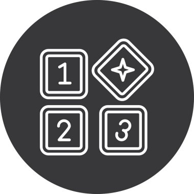 Kişisel kişisel simgenin illüstrasyon vektör simgesi