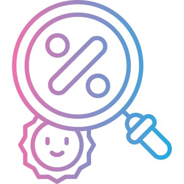 Ara. Web simgesi basit illüstrasyon