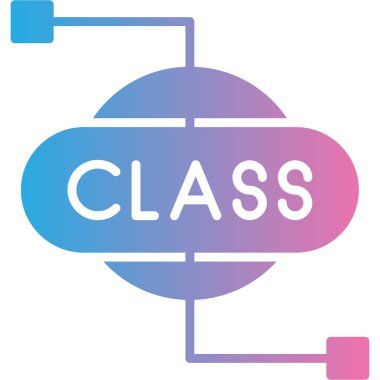 metin sınıfı simge vektör illüstrasyon tasarımı