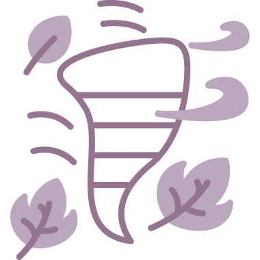 Rüzgar türbini simgesi vektör illüstrasyonu