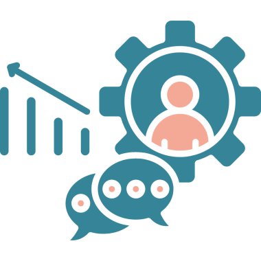 Takım & için iş yönetimi dairesi simgesi