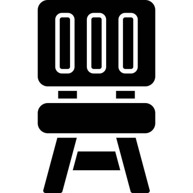 Barbekü Izgara vektör simgesi