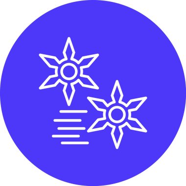 Güneş. Web simgesi basit illüstrasyon