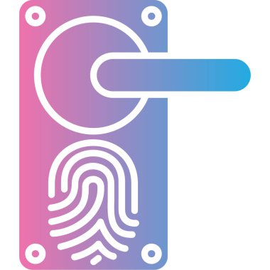 Modern bir simgenin vektör illüstrasyonu