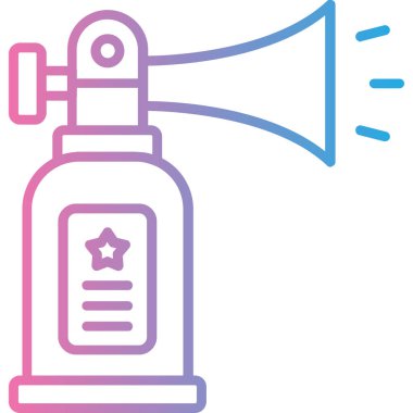 Bir şişe simgesinin vektör illüstrasyonu