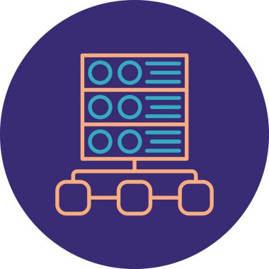 seo modern simgesinin vektör illüstrasyonu