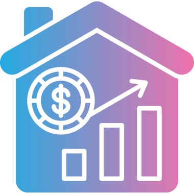 Dolar simgesi vektör illüstrasyonu