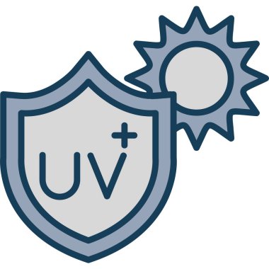 Rozet koruma simgesi tam taslak biçimi