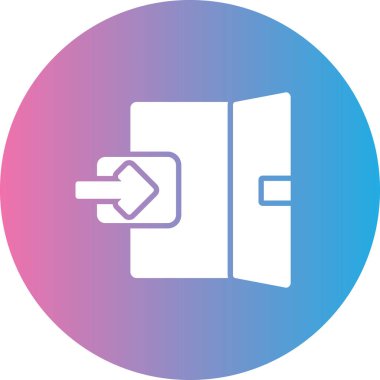 Modern simgenin vektör illüstrasyonu