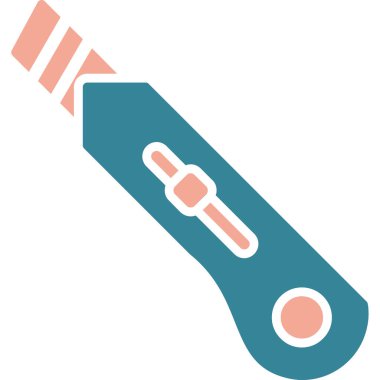 Termometre. Web simgesi basit illüstrasyon