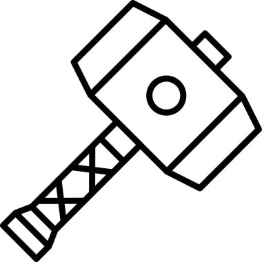 Bir el fenerinin vektör illüstrasyonu