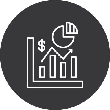 iş grafiği vektör illüstrasyonu