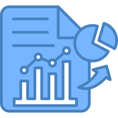 Analiz şeması istatistik simgesi doldurulmuş ana hatlar biçiminde