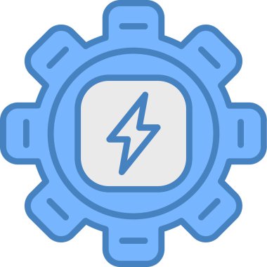 Bir simgenin vektör illüstrasyonu