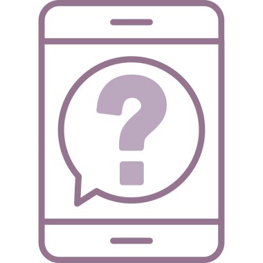 Telefon simgesi vektör illüstrasyonu