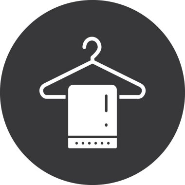 askı simgesi vektör illüstrasyonu