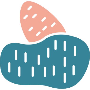 Yemek. Web simgesi basit illüstrasyon