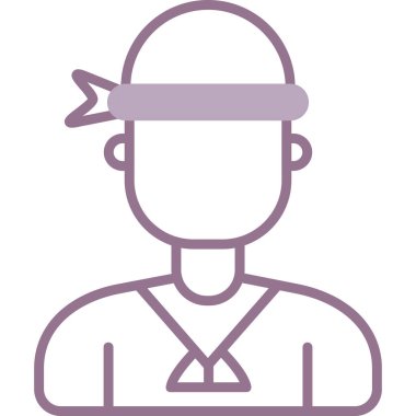 işçi adam avatar karakter vektör illüstrasyon tasarımı