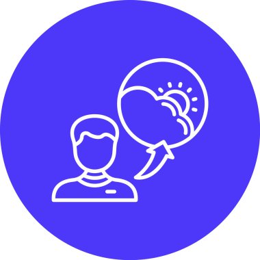 konuşma balonu simgesi, vektör illüstrasyonu