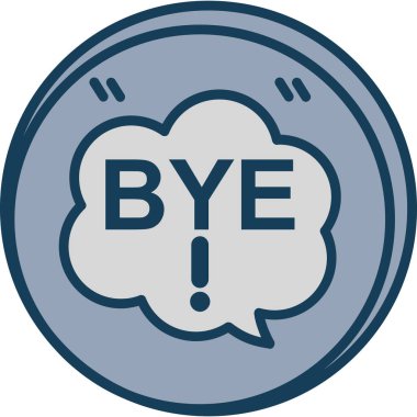 Çizgi film simgesinin vektör çizimi