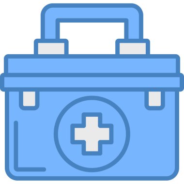 İlk kit tıbbi simgesi - taslak biçimi