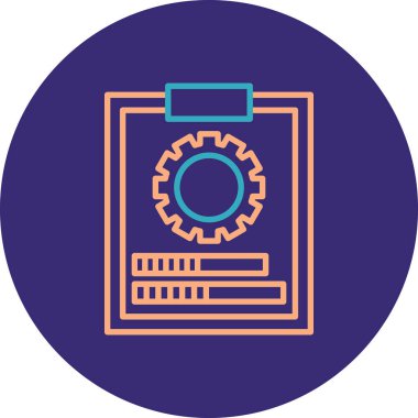 seo modern simgesinin vektör illüstrasyonu