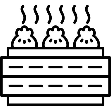 yiyecek ve içecek vektör simgesi