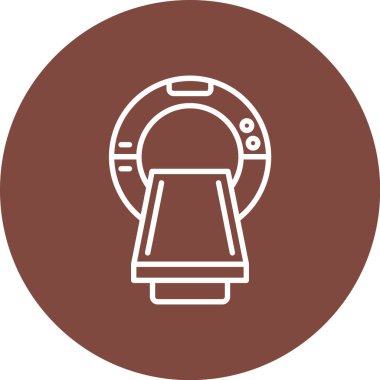 Bir lamba simgesinin vektör illüstrasyonu