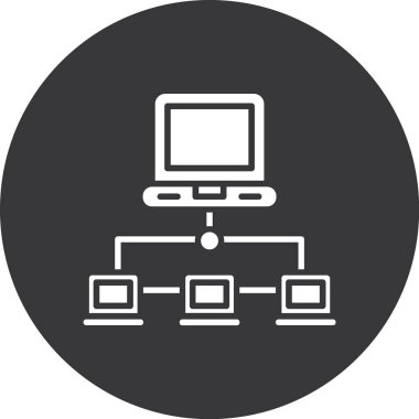 bilgisayar izleme simgesi, vektör, illüstrasyon