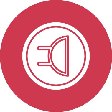 vektör sözcüsü Simgesi illüstrasyonu