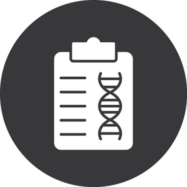 vektör DNA simgesi illüstrasyonu