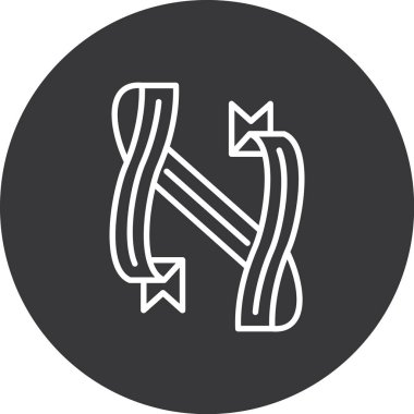 Vektör illüstrasyonu, simge ögesi arkaplanı