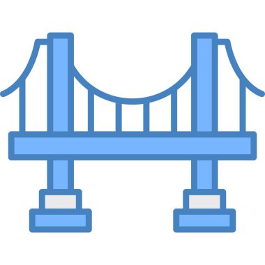 köprü web simgesi basit tasarım