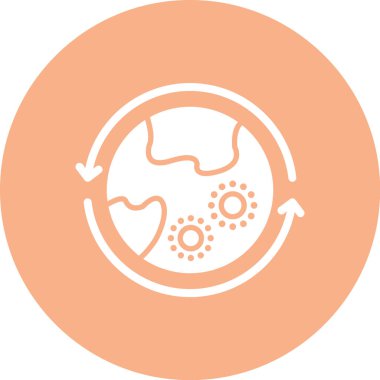 genel veri simgesi vektör illüstrasyonu