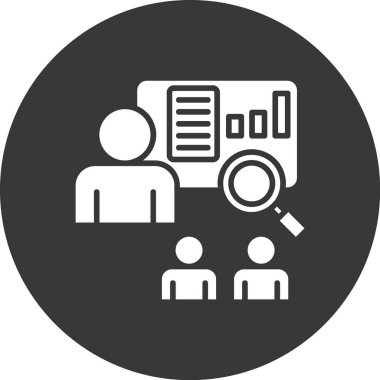 seo modern simgesinin vektör illüstrasyonu