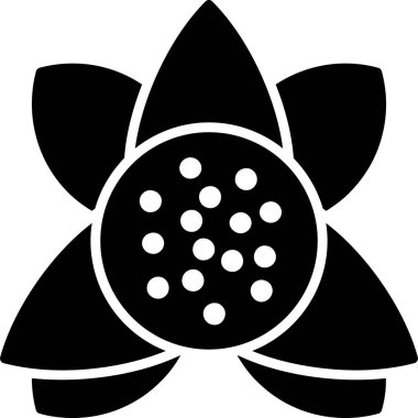 Gıda ve içecek Web ikonu vektör illüstrasyonu