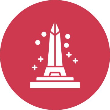 Bir simgenin vektör illüstrasyonu