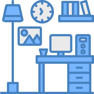 Kitaplı ve saatli bilgisayar monitörü