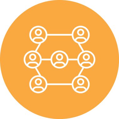 Seo simgesinin vektör illüstrasyonu