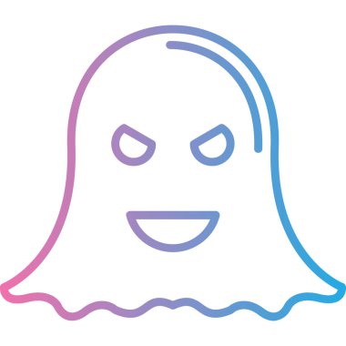 Cadılar Bayramı hayalet vektör illüstrasyon tasarımı