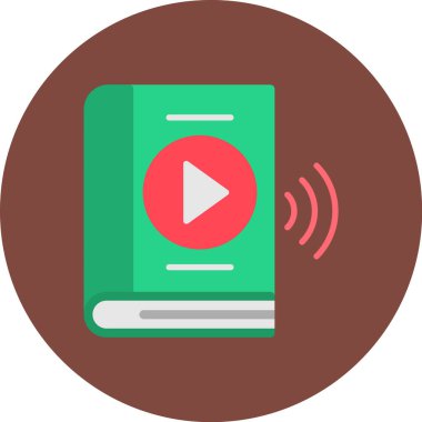 Ses kitabı. Basit illüstrasyon