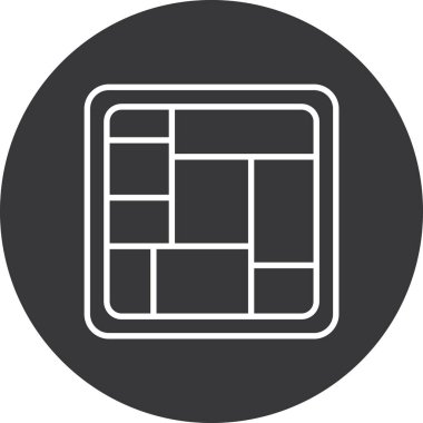 seo modern simgesinin vektör illüstrasyonu