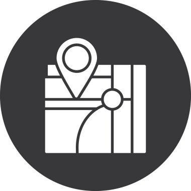 Bir hastane haritasının vektör çizimi