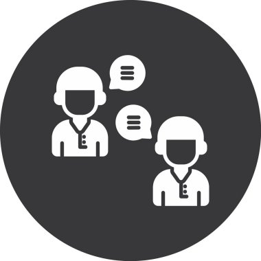 Modern simgenin vektör illüstrasyonu